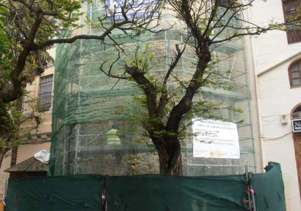 2018-05-07 Cubo Muralla en obras